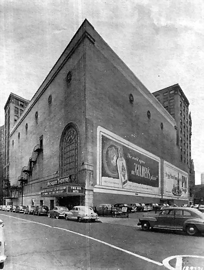 Michigan Theatre - Exterior Shot From John Lauter